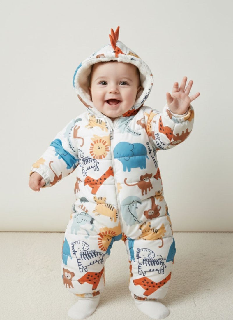 Cloud Fashion Baby Dinosaur Jumpsuit - Image 2